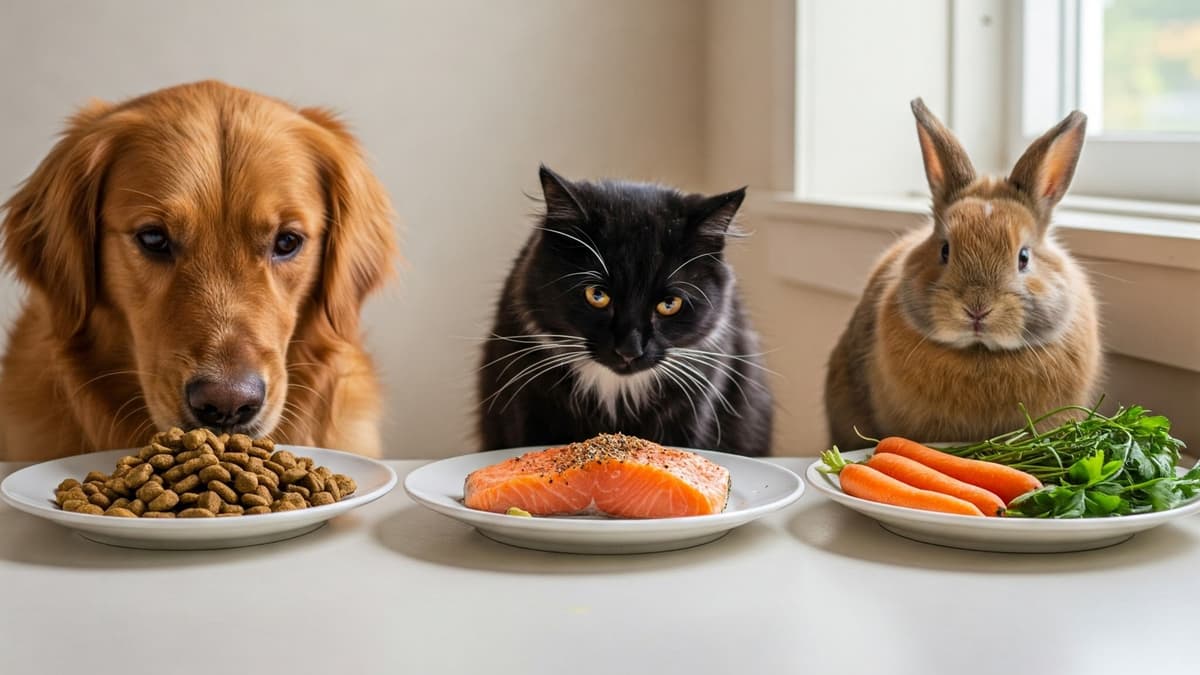 Guía básica de alimentación para mascotas: lo que debes saber